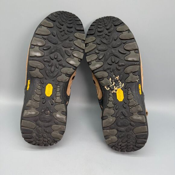 Merrell Continuum Hiking Sandals Men\'s 12 Brown Cord Lock Round Toe Outdoor Shoe